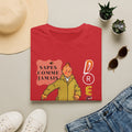 T-shirt graphique vintage "Sapes Comme Jamais" — T-shirt BD rétro français
